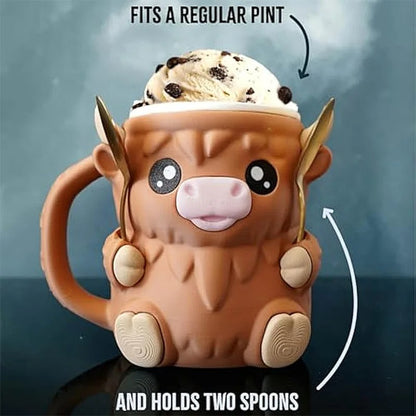 Cow Ice Cream Cup
